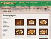 Tablet Screenshot of erebuni.lv